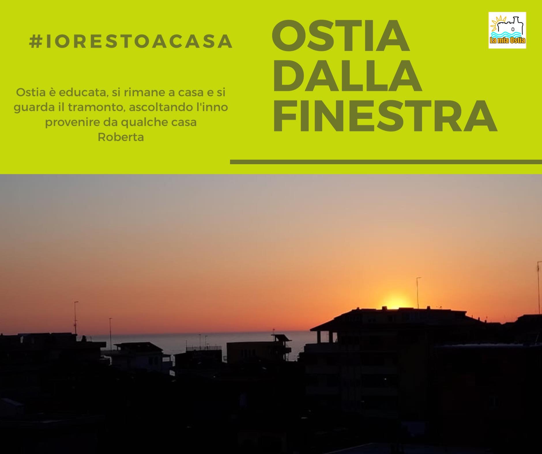 Ostia dalla finestra: mese di marzo